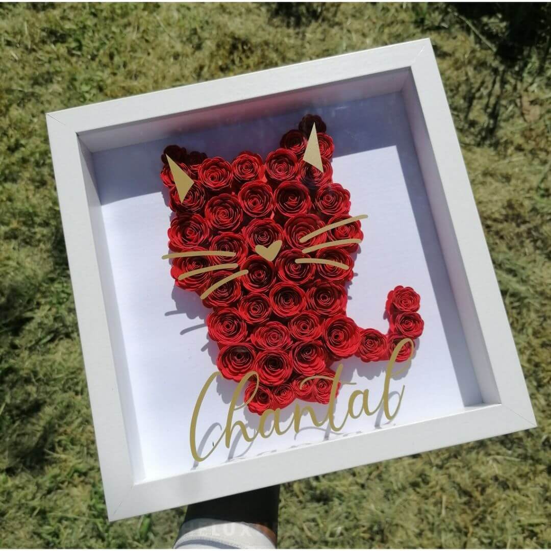 The Frame Box (2) Cadre avec fleurs