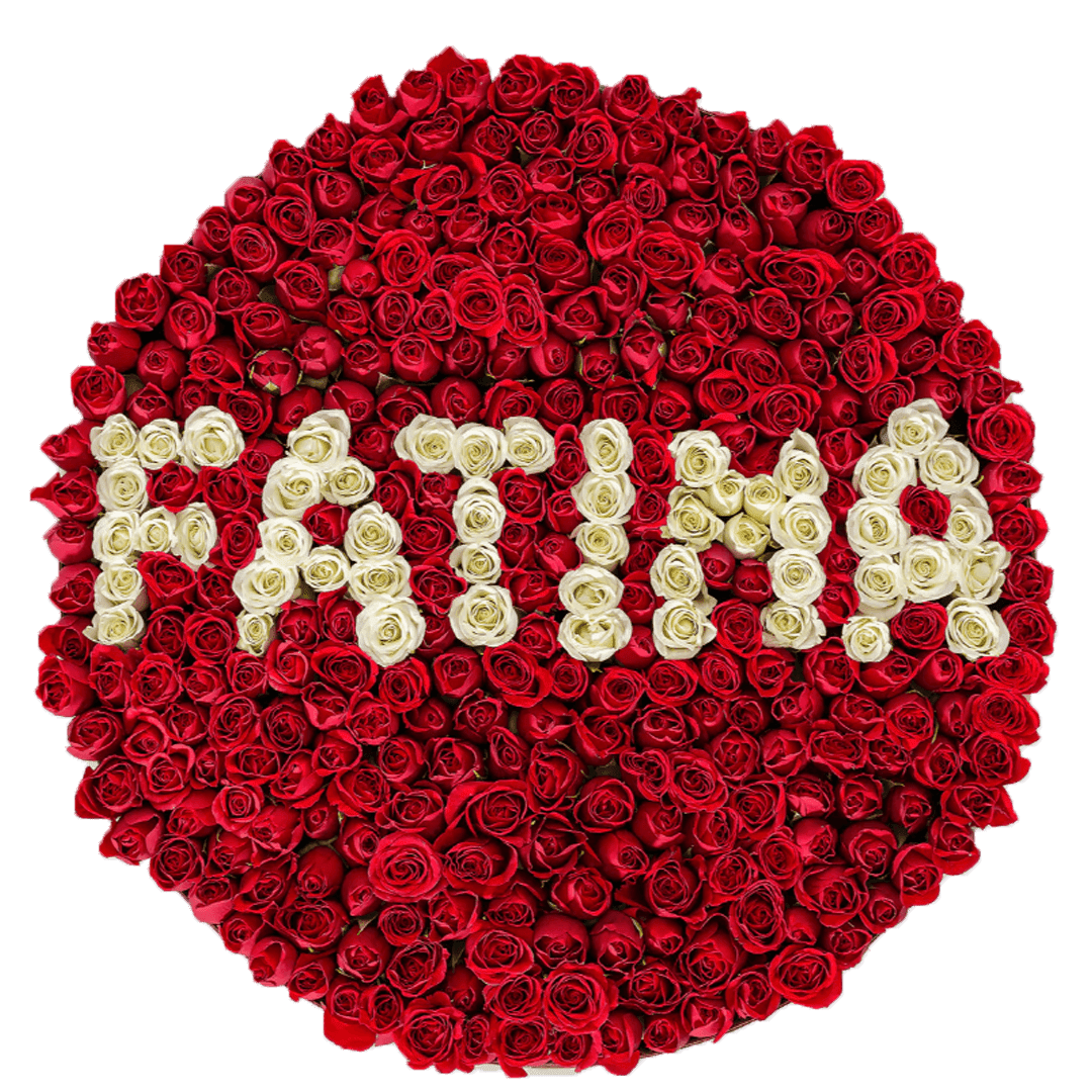 Coffret Name (1) Coffret de fleurs Nom