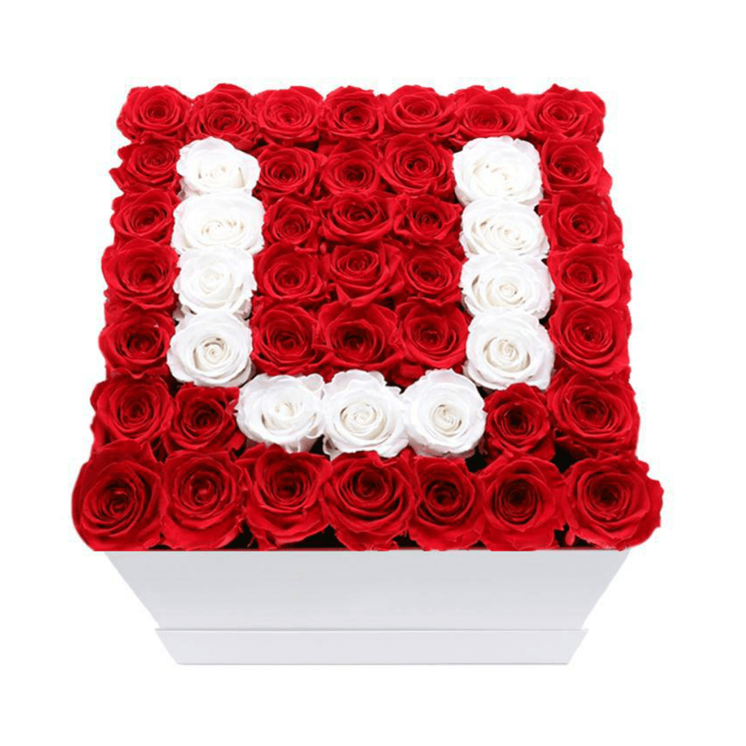 Pack - I Love U (1) Coffret de fleurs Lettre