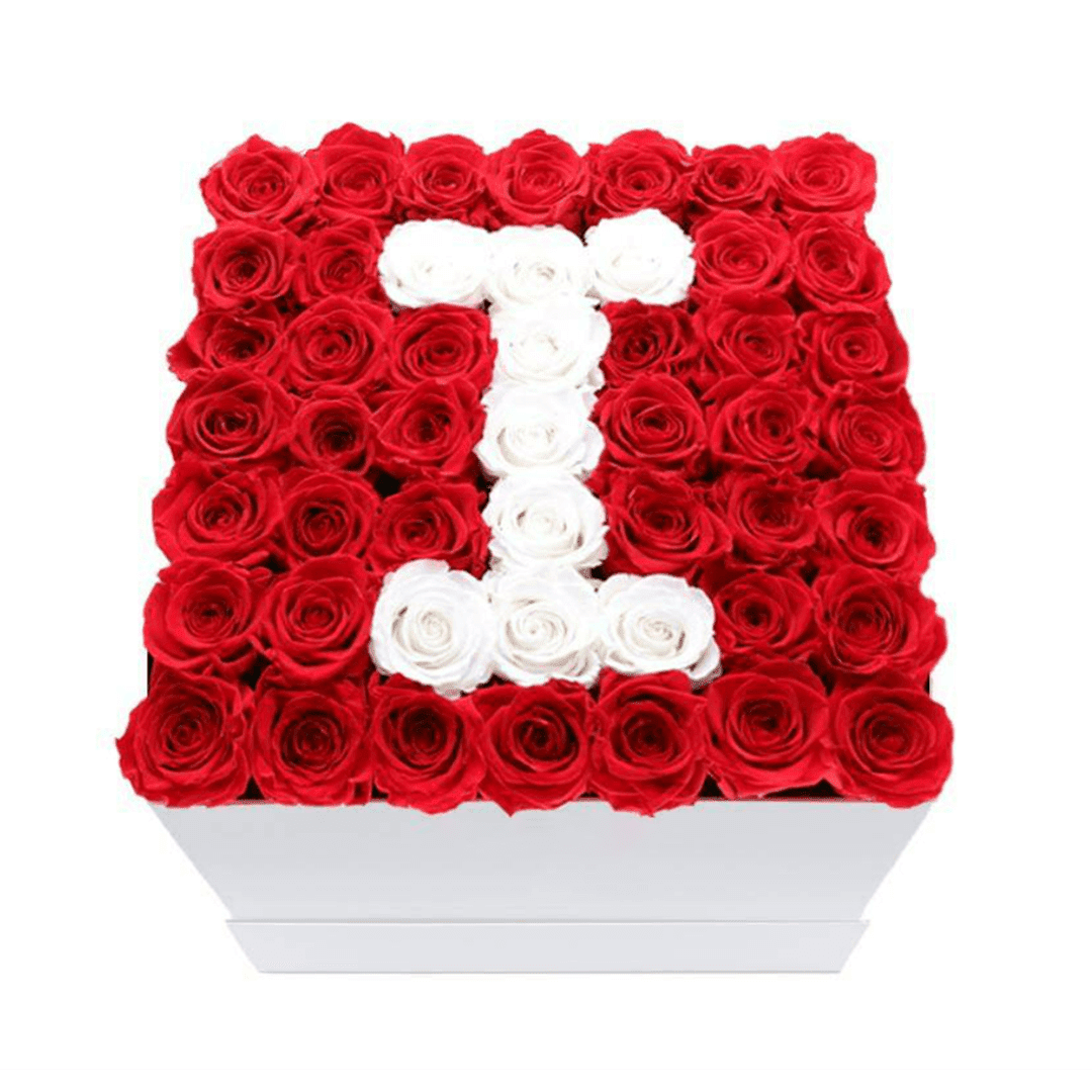 Pack - I Love U (5) Coffret de fleurs Lettre