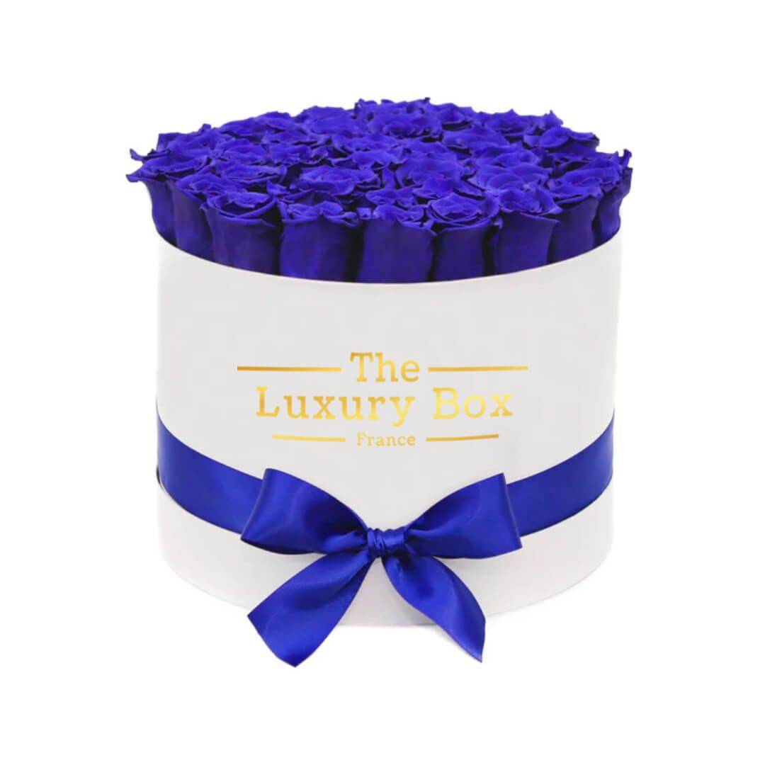 Cercle de roses éternelles - The Luxury Box (58) Commander/Acheter un coffret de roses éternelles mauve